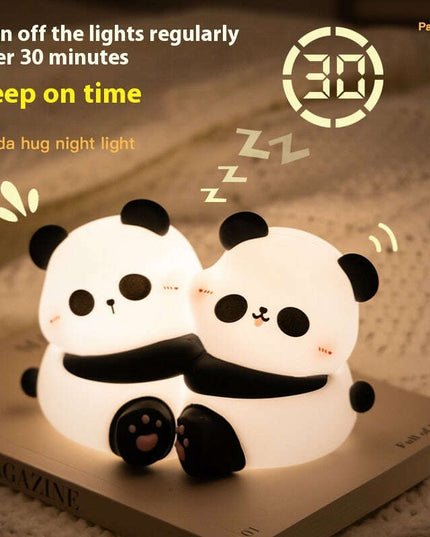 Panda Cuddle LED Night Light for Desk Decor