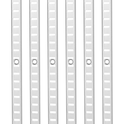 Peekaboo Studio 72.7" Steel Shelf Pilaster, 20 Pack with 140 Screws