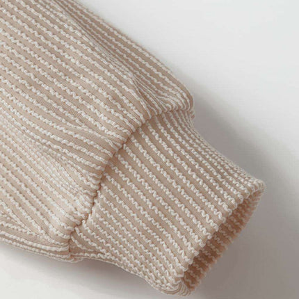 Snug Brown Colorblock Lounge Set for Ultimate Relaxation