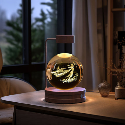 Peekaboo Studio Cosmic Dinosaur Night Light - USB Powered & Warm Glow