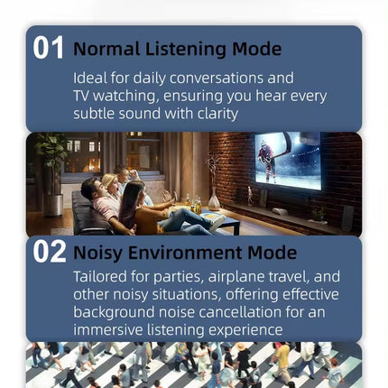In-Ear Digital Hearing Aid — 12hr, Type-C, 4 Colours, 1–3 Units | Très Elite
