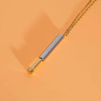 Cylinder gold silver