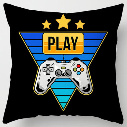 Gamepad Button Printing Car Cushion Cover