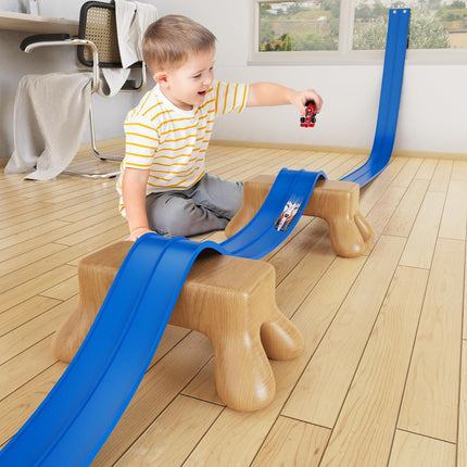 DIY Double Rail Car PVC Soft Track Track