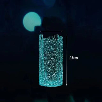 Glass Vase Full Of Stars With Electroplated Finish Gift For Weddings