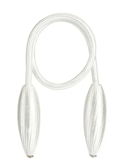 Versatile Plush Alloy Curtain Tiebacks with Adjustable Ropes for Heavy Drapes