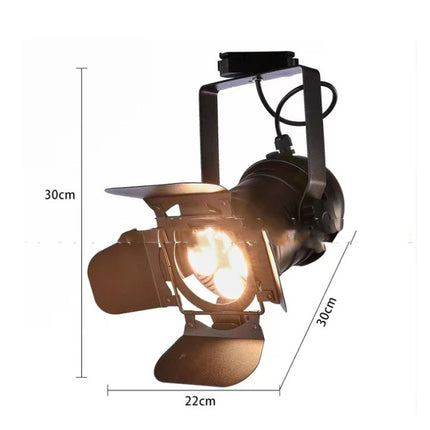Industrial wind track light