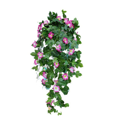 Peekaboo Studio Morning Glory Simulation Plant - Wall Hanging Decor