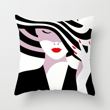 Cushion Cover In Printed Super Soft Material