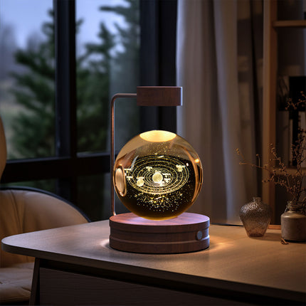 Peekaboo Studio Cosmic Dinosaur Night Light - USB Powered & Warm Glow