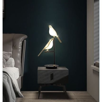 Peekaboo Studio Golden Bird LED Wall Lights - Creative Sconces for Liv