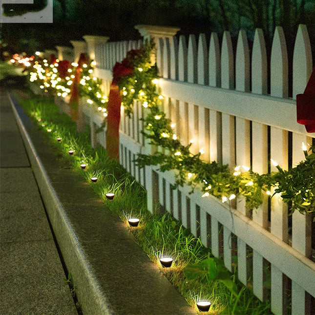 Solar Flower Pot Light LED Lawn Lamp White Or Warm Light IPX4 0.2W
