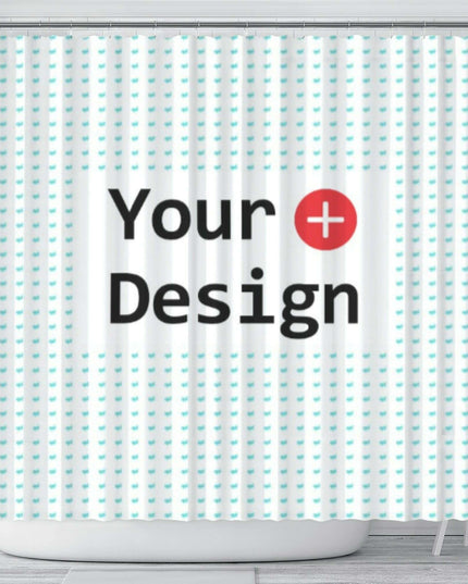 Personalized Polyester Shower Curtain