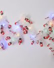 Red Snowman Colorful Light / 1 M Battery Type