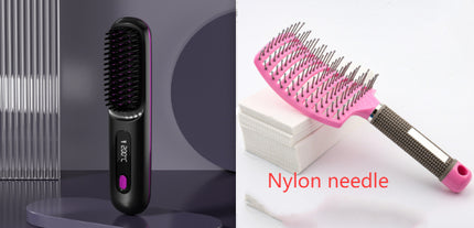 Peekaboo Studio 2-in-1 Wireless Hair Straightener & Curler - Fast Heat