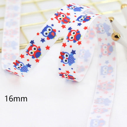 Peekaboo Studio Stars and Stripes Dovetail Bowknot Hair Ring, Double-S
