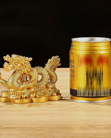 Fortune Dragon Resin Decor for Home & Office