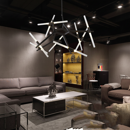 Modern Irregular Living Room Minimalist Dining Room Chandelier