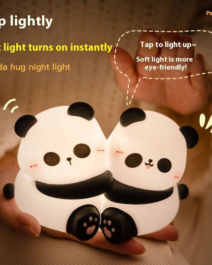 Panda Cuddle LED Night Light for Desk Decor