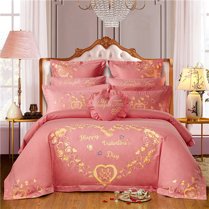Wedding Cotton Four Piece Bedding