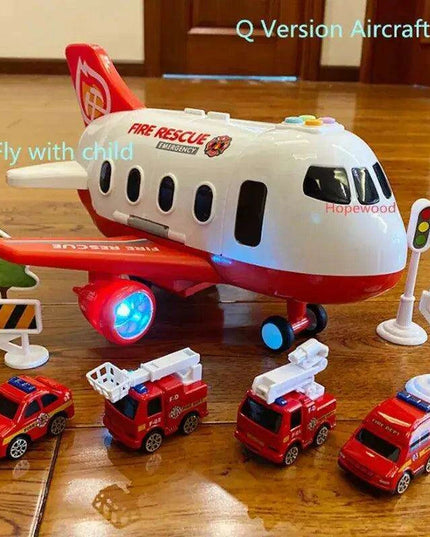 Interactive Airplane Toy Set for Kids - Educational Playset for Exciting Learning Opportunities
