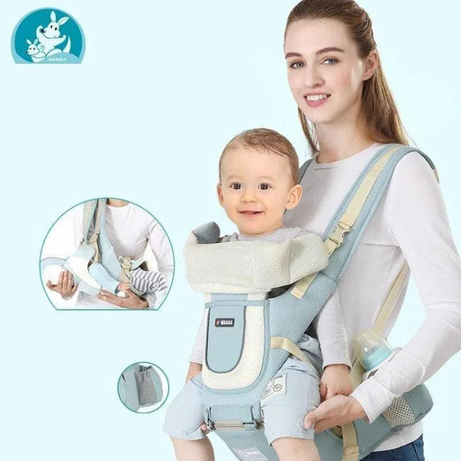 Ultimate 3-in-1 Baby Carrier - Versatile Comfort for Infants and Toddlers up to 36 Months