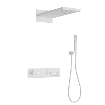 Concealed Brass Thermostatic Shower Set with LED Display
