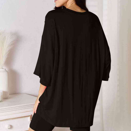 Effortless Elegance: Trendy Rayon Top and Shorts Combination for Ultimate Comfort