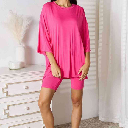 Effortless Elegance: Trendy Rayon Top and Shorts Combination for Ultimate Comfort