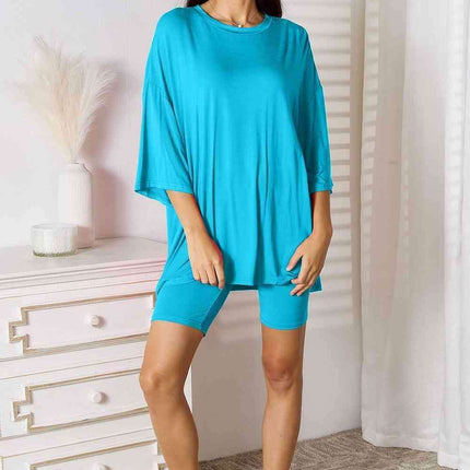 Effortless Elegance: Trendy Rayon Top and Shorts Combination for Ultimate Comfort