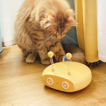 Peekaboo Studio Electric Cat Toy - Interactive Laser & Automatic Steer