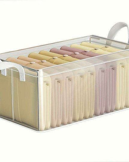 Compact Multi-Tier Clothing Storage Organizer - Washable and Foldable for Pants & Tees