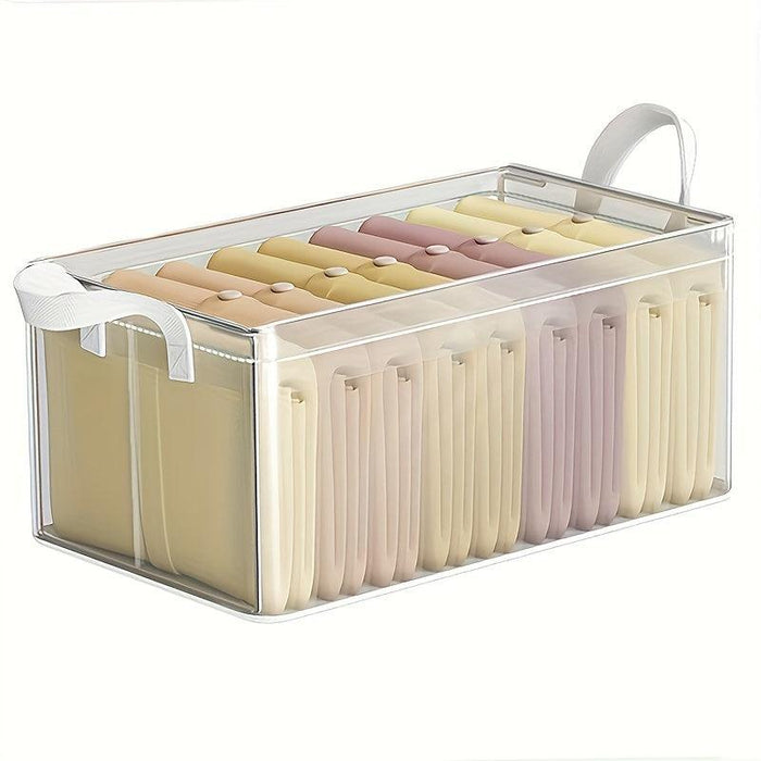 Compact Multi-Tier Clothing Storage Organizer - Washable and Foldable for Pants & Tees