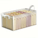 Compact Multi-Tier Clothing Storage Organizer - Washable and Foldable for Pants & Tees