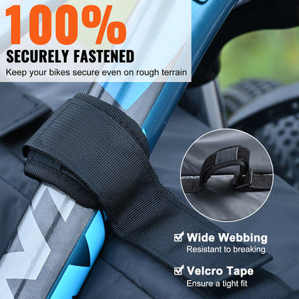 VEVOR 53" Tailgate Pad for 5 Bikes - Durable Pickup Truck Protector