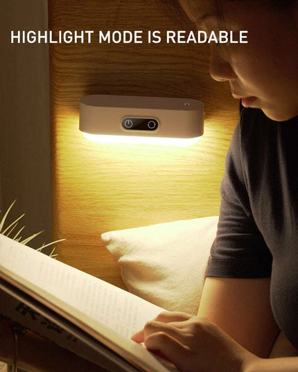 LED Desk Lamp Magnetic Table Lamp For Study Cabinet Light USB Rechargeable Stepless Dimming Dormitory Night Lights