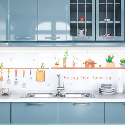 Peekaboo Studio Transparent Anti-Smoke Wallpaper, High Temp Resistant