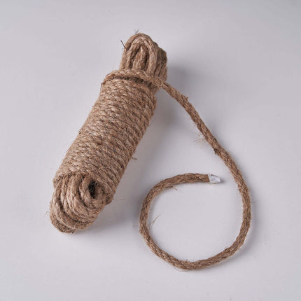 AliKopy 33ft Natural Jute Rope Twine - 8mm Thickness, Eco-Friendly