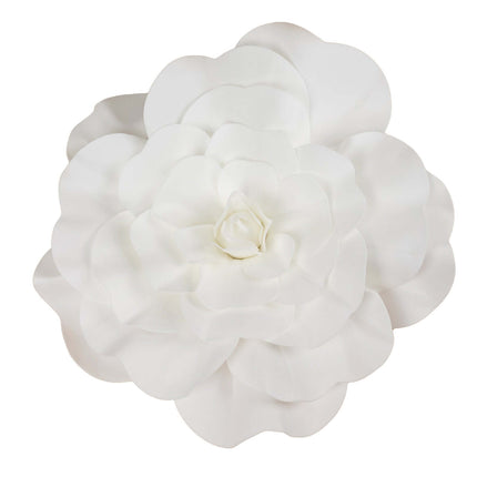 AliKopy 2 Pack 24" Large Real Touch Foam DIY Craft Roses - White