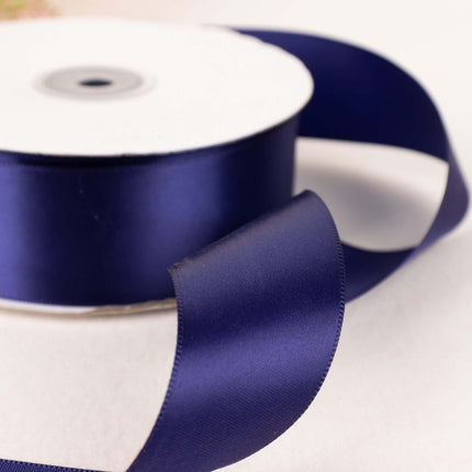 AliKopy 1.5" Navy Blue Decorative Satin Ribbon - 50 Yards, Wrinkle-Res