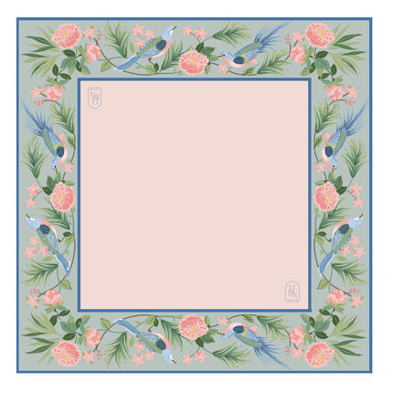 Hutch and Nook Songbird Bloom - Elegant Floral Design, Durable Materia