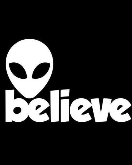 Cosmic Faith Car Decal - For the UFO Aficionado