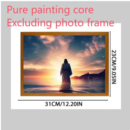 Peekaboo Studio Jesus LED Night Light & Photo Frame - Unique Home Deco