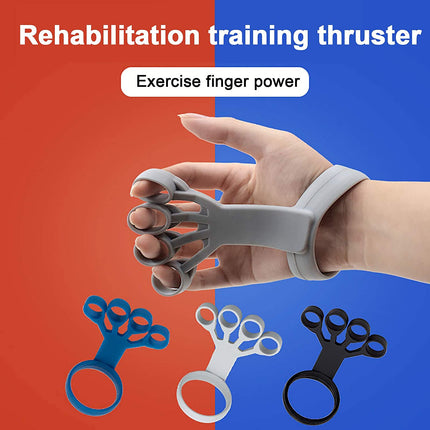 Silicone Grip Device Finger Exercise Stretcher Arthritis Hand Grip Tra