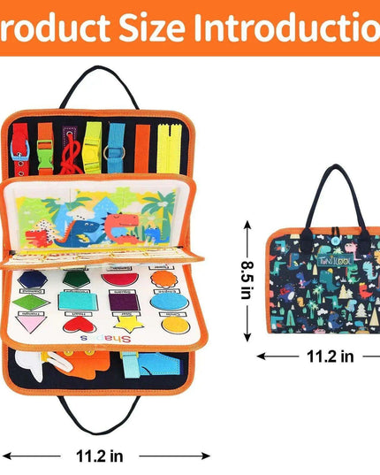 Wonderland Montessori Parish Toys Interactive Cloth Storybook - Inspiring Educational Adventure