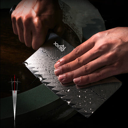 Damascus Kitchen Knife For Slicing Meat And Cutting Fruit