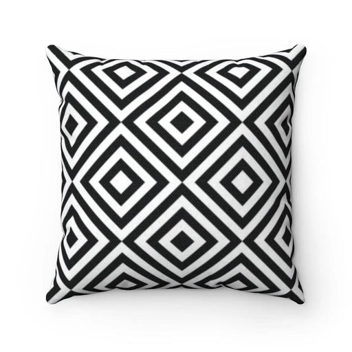 Abstract Reversible Decorative Pillowcase with Two Unique Prints