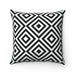 Versatile Printed Decorative Pillow Cover with Reversible Design