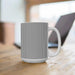 Chic Monochrome Striped Coffee Mug