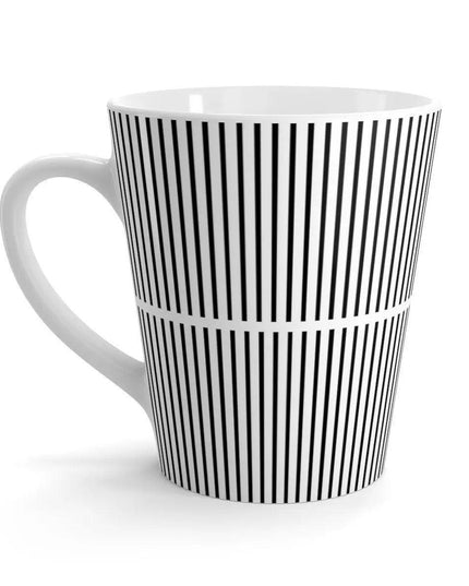 Elegant Monochrome Latte Mug
